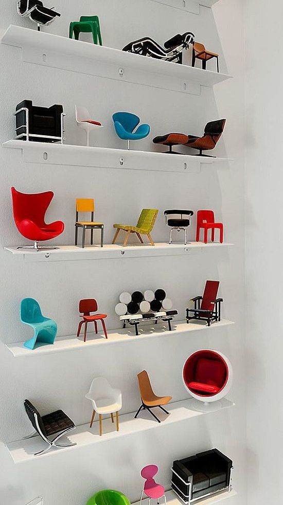 Miniature Designer Chair Collection