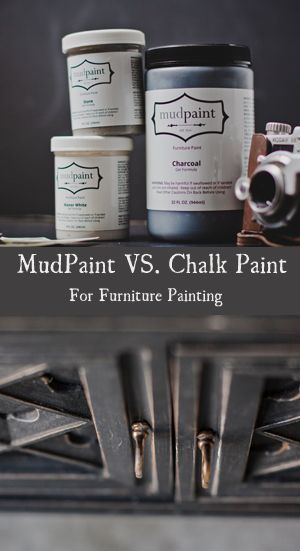 Mudpaint - a new line of furniture paint.  I am going to compare it to one of my...