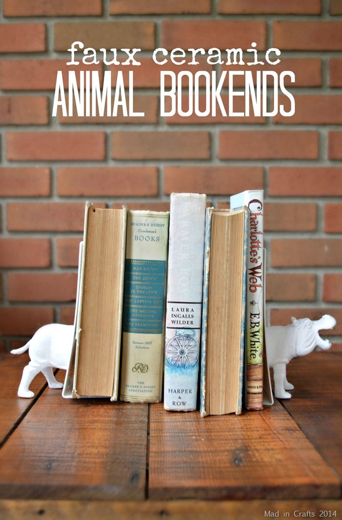 PLASTIC ANIMAL BOOKENDS REVISITED