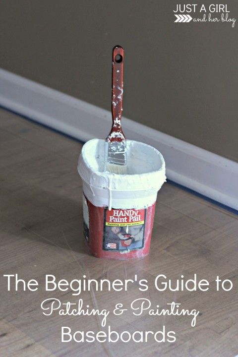 The Beginner's Guide to Patching and Painting Baseboards
