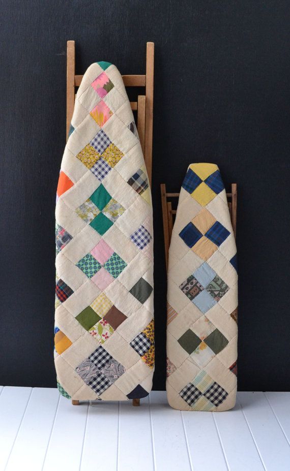 Vintage Kids Ironing Boards - Childrens Ironing Boards - Quilted Covers - Vintag...