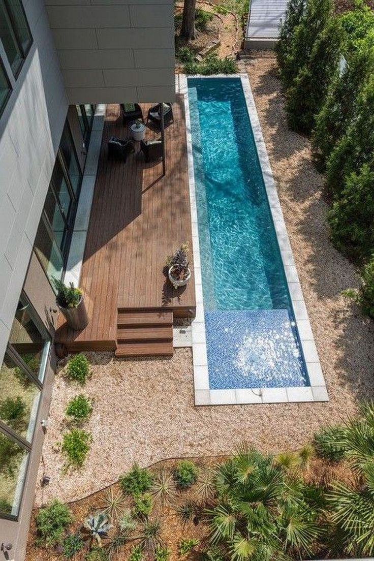 28 Fabulous Small Backyard Designs with Swimming Pool