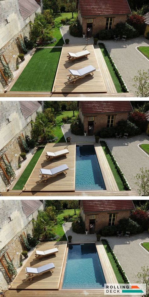 Rolling-Deck: piscina mobile e terrazza spa. Un prodotto unico nella sua eleganz...