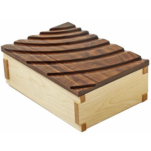Rippling-Waves Keepsake Box Woodworking Plan from WOOD Magazine
