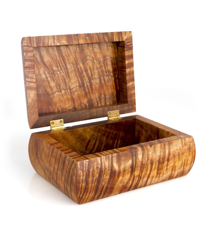 Super curly Koa Martin box made in Hawaii by our craftsmen www.martinandmaca...