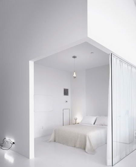 minimalist design bedroom white olivier renaud clement long island ny white cast...