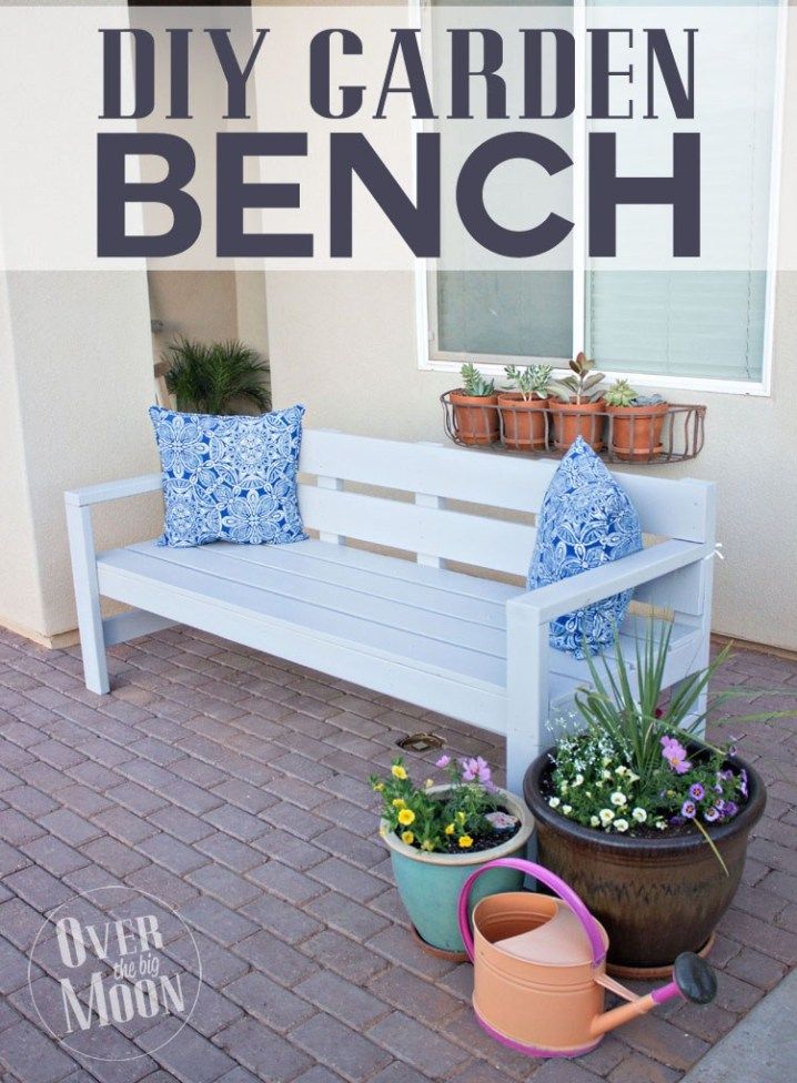 DIY Front Porch Bench