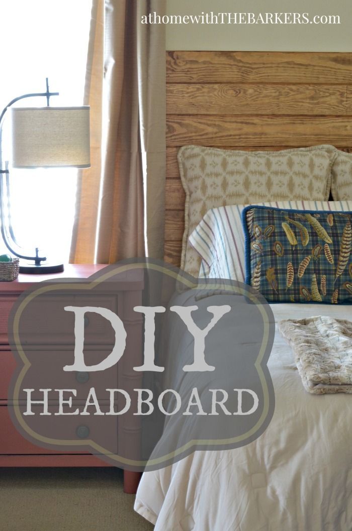 DIY Headboard - At Home With The Barkers