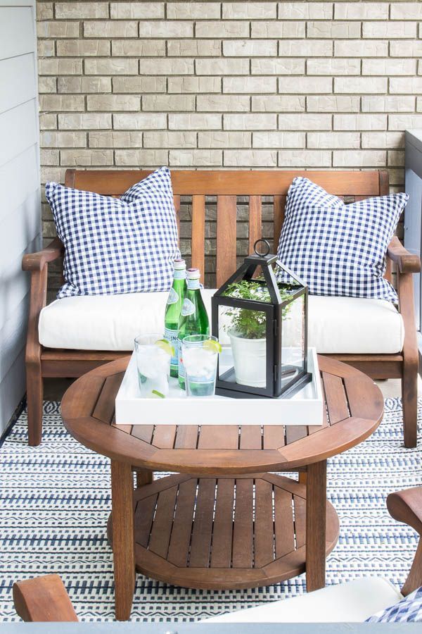 How To Decorate a Small Patio You'll Love