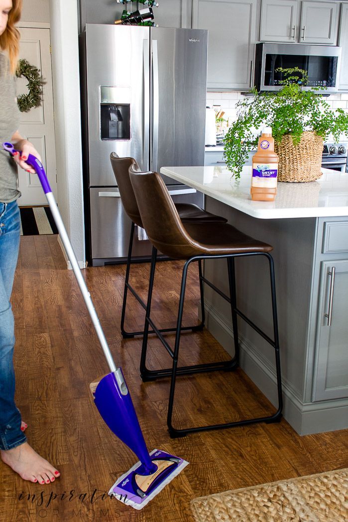 How To Get Clean Hardwood Floors, Even in a Home With All Boys