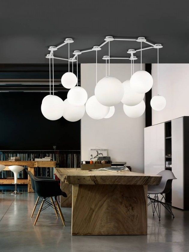 Designer Roberto Paoli has created a lighting system called Multiball for manuf...