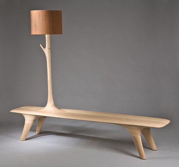 Korean designer Kwon Jae Min has created a series of wooden pieces that include ...