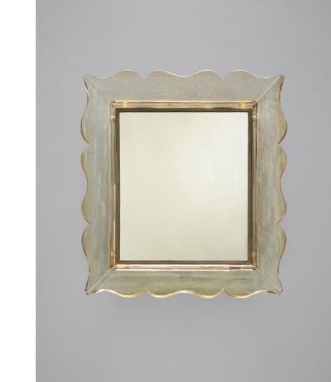 CARLO SCARPA Rare mirror, model no. 77, circa 1939 PHILLIPS : Modern Masters: De...