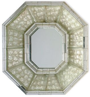 Max Ingrand (1908-1969) an etched glass mirror circa 1950 via Christies