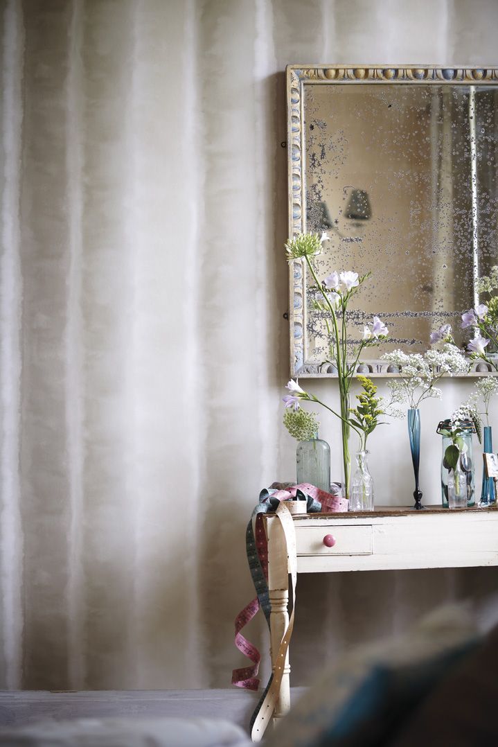 The soft watercolour lines of the Demeter Stripe wallpaper is the perfect…