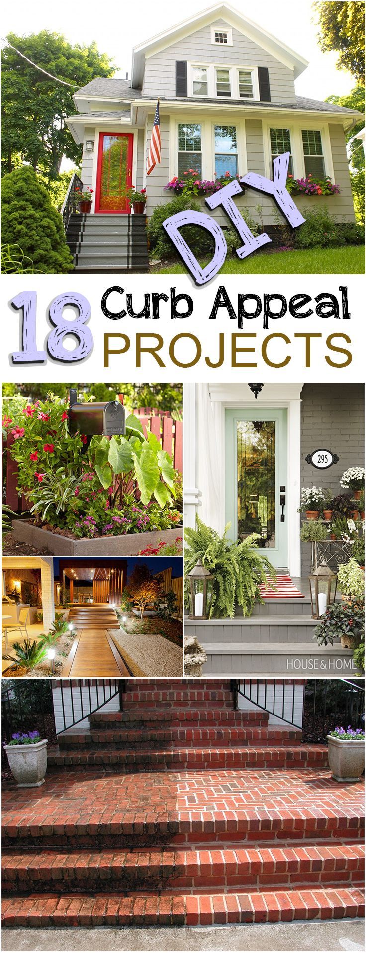 18 DIY Curb Appeal Projects