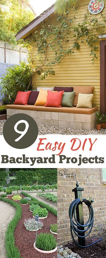 9 Easy Backyard DIY Projects