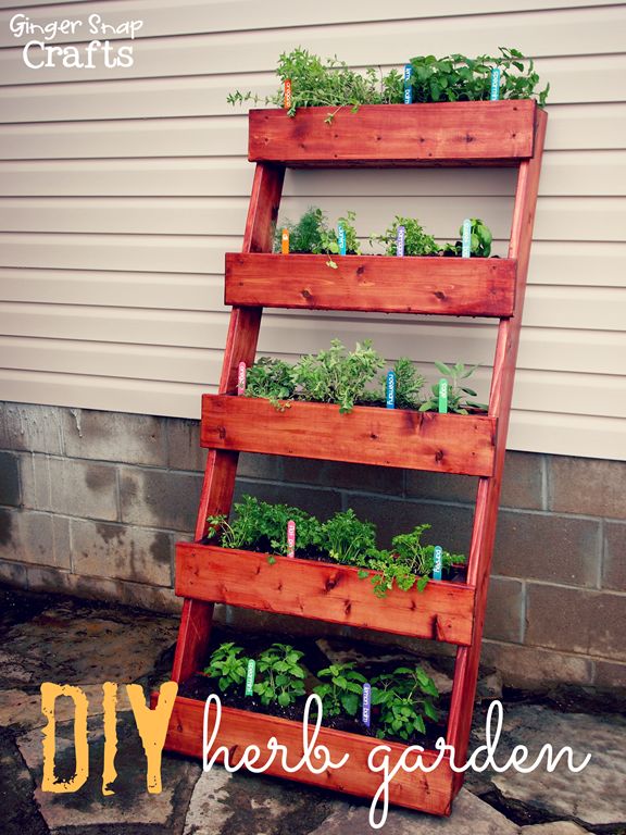 DIY Herb Garden {tutorial} #digin #ad