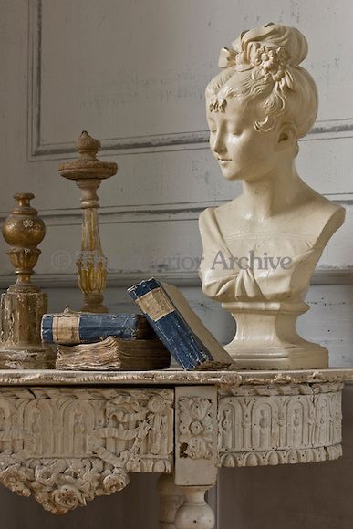 A restored Napoleon III console table has been given an 18th century wooden frie...