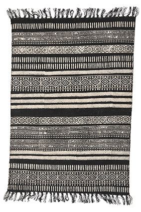 Design Vintage | Hand Printed Aztec Rugs | House Doctor | Rug