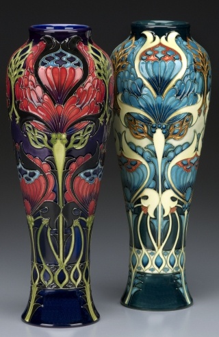 Moorcroft pottery - Jewels of the Earth