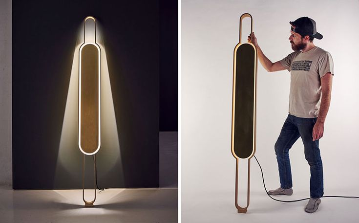Portal Is A Lamp That’s Neither A Sconce Nor A Floor Light, But It Can Act As Both