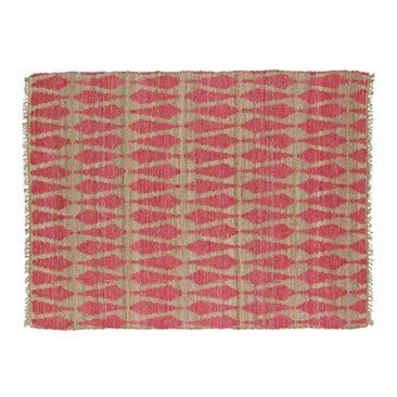 Check out this item at One Kings Lane! Adain Jute-Blend Rug, Pink