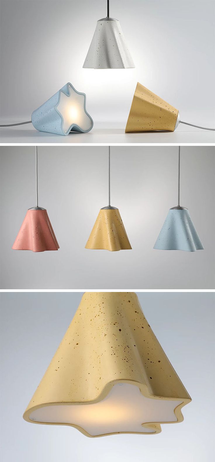 Three New Concrete Lighting Collections By ARDOMA Design