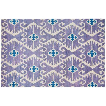Check out this item at One Kings Lane! Mercer Rug, Lavender/Ivory
