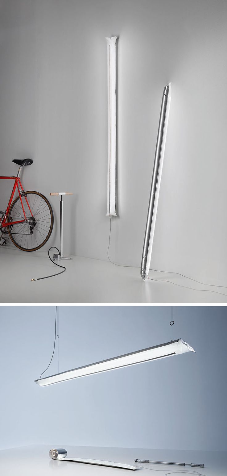 Theo Möller And Ingo Maurer Have Designed An Inflatable LED Lamp