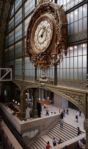 Le Musée d'Orsay - Entrée - Grande horloge