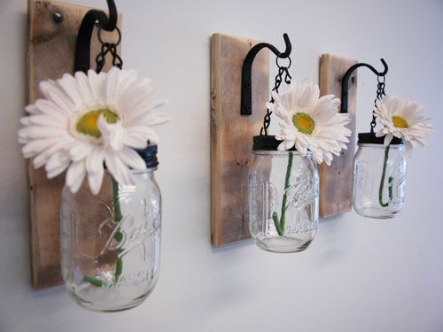 9 new ways to decorate with mason jars on WomansDay.com.