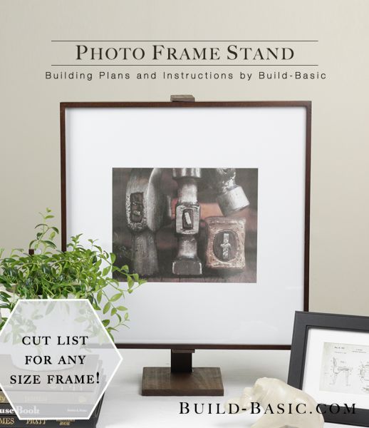 Build a Photo Frame Stand - Building Plans