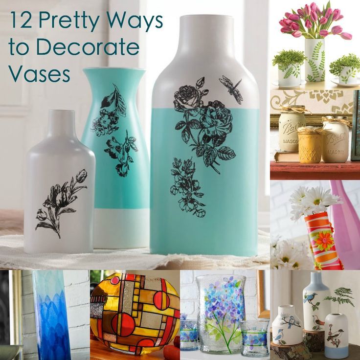 12 Pretty Ways to Decorate a Basic Vase