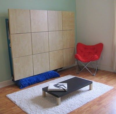 After building Murphy bed I hacked the leftover 48 legs - IKEA Hackers