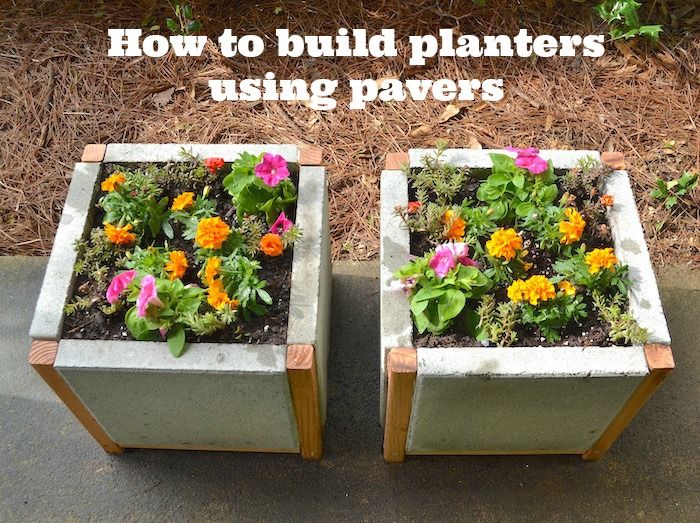 Build a Paver Planter the Easy Way!