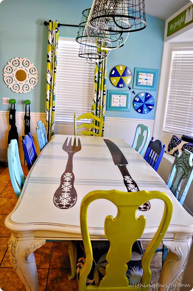 DIY Dining Table Makeovers - Before & Afters