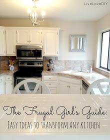 LiveLoveDIY: 10 Creative Ways To Update Your Kitchen on a Dime Using Paint!!