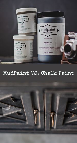 Mudpaint - a new line of furniture paint. Great for antiquing and distressing!!