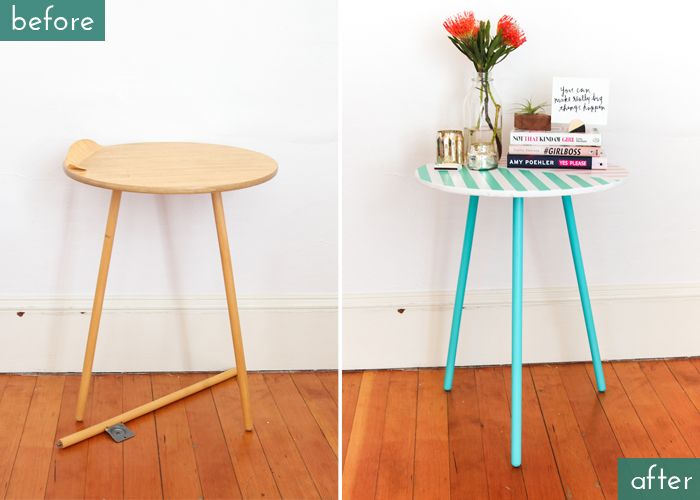 Table Makeover - The Crafted Life