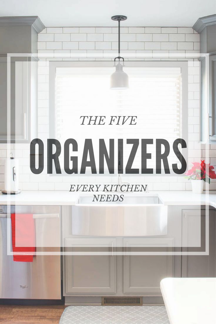 5 Organizers Every Kitchen Needs + Where To Buy