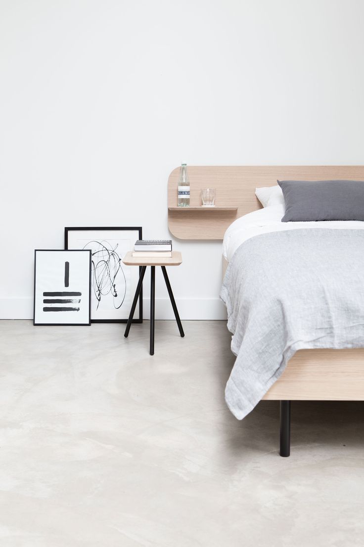 Sustainable oak bed from the brand Trecompany in collaboration with April and Ma...