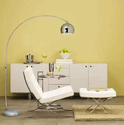 George Kovacs Polished Chrome Arc Floor Lamp from Lamps Plus #interiordesign Lyn...