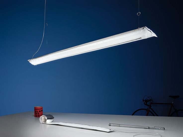 Theo Möller And Ingo Maurer Have Designed An Inflatable LED Lamp