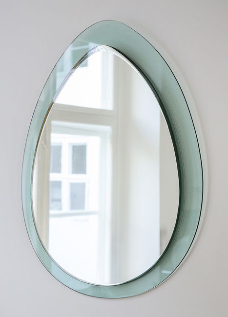 1950's Italian glass mirror. At The Apartment. www.theapartment.dk