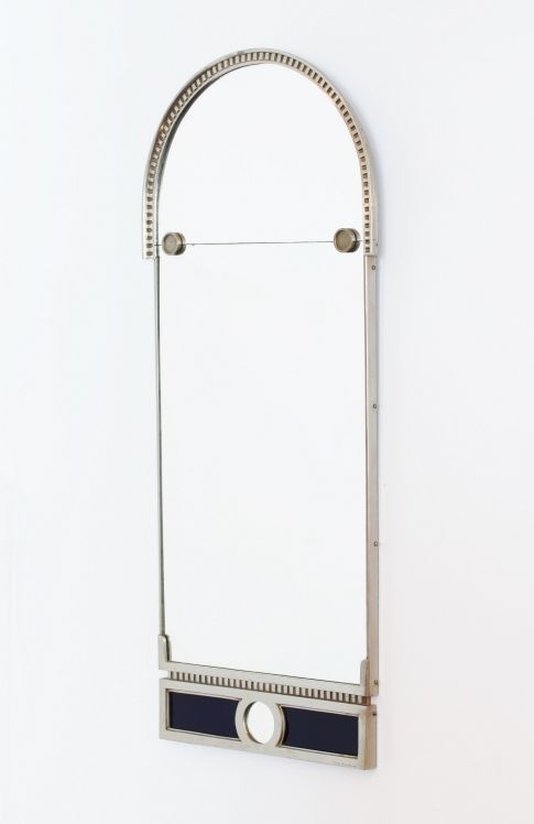 Anonymous; Wall Mirror by Herman Bergmans Gjuterier, 1930s.