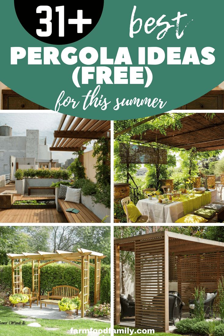 36+ DIY Pergola Ideas With Low Budget For Your Garden
