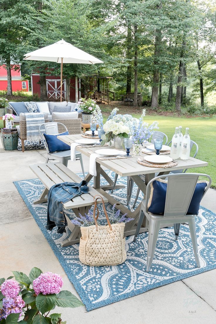 My Affordable Patio Furniture and Outdoor Decorating Tips
