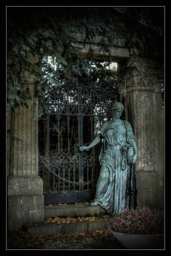 Gate to Eternity by *RoSaVision, Unterbarmer Cemetery, Germany