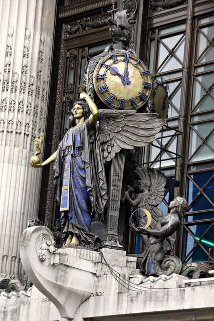 Selfridges Clock - Oxford Street, London